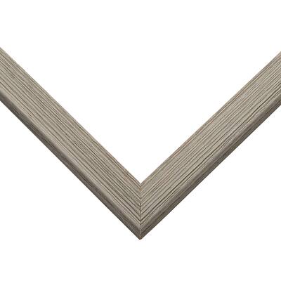 21x12 Shadow Box Frame Grey | 1.125 inches Deep Real Wood Rustic
