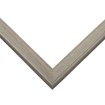21x7 Shadow Box Frame Grey | 1.125 inches Deep Real Wood Rustic
