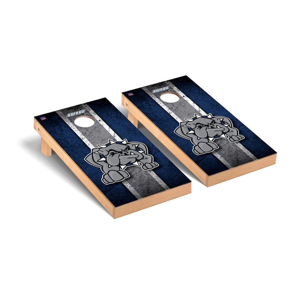 Southwestern Oklahoma State Bulldogs Vintage Cornhole Board Set