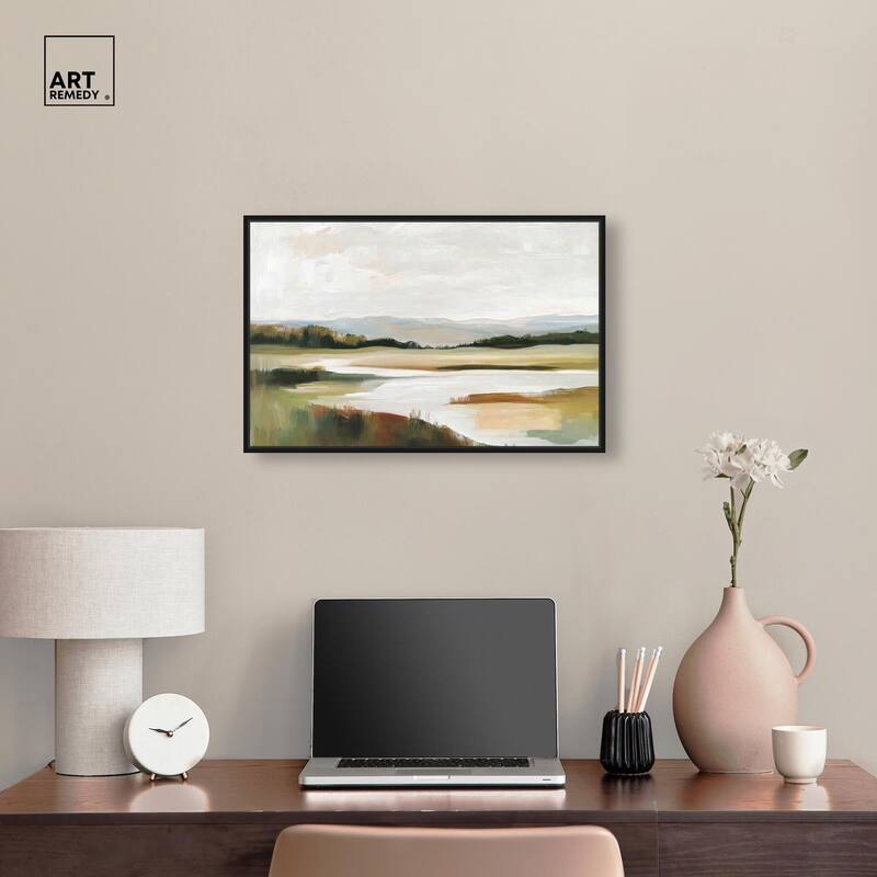 Verdant Valley Canvas by Art Remedy