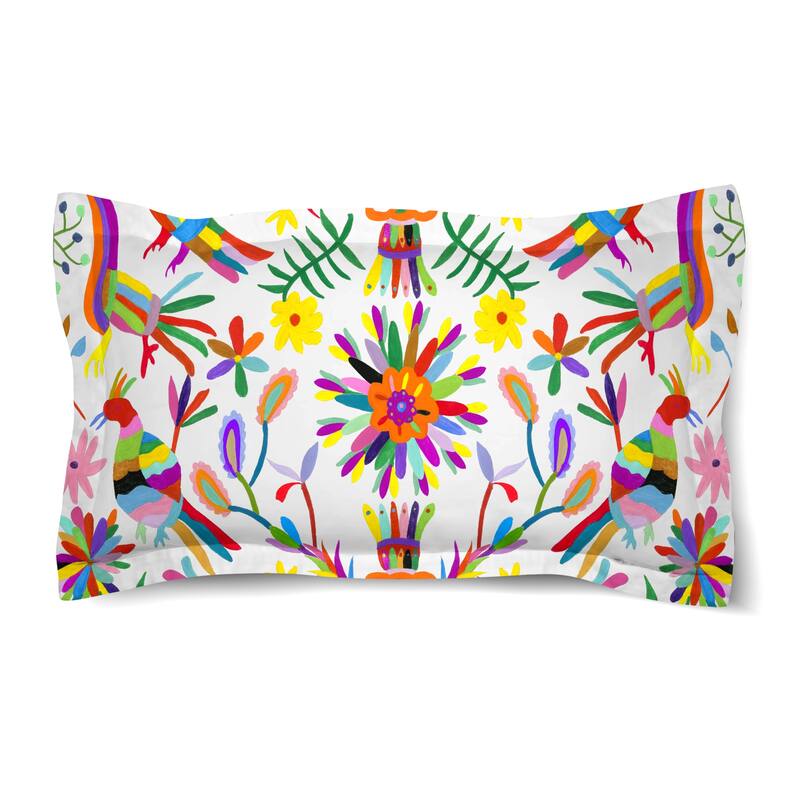 Laural Home Whimsical Folk Art Sham
