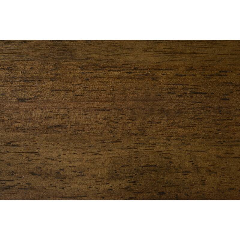 Rustic Brown Two Drawer Nightstand, Solid Wood Bedroom Furniture