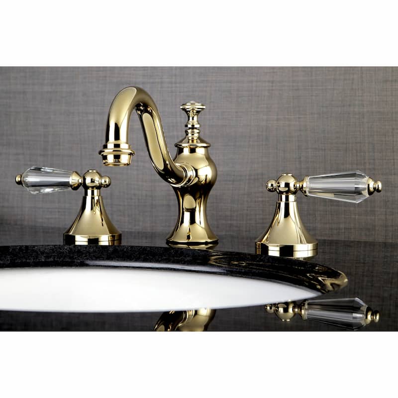 Kingston Brass Wilshire Widespread Bathroom Faucet - Includes Metal