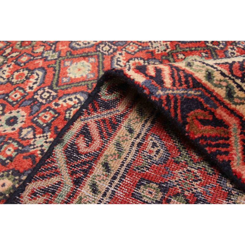 ECARPETGALLERY Hand-knotted Andelz Red Wool Rug - 2'11 x 9'6