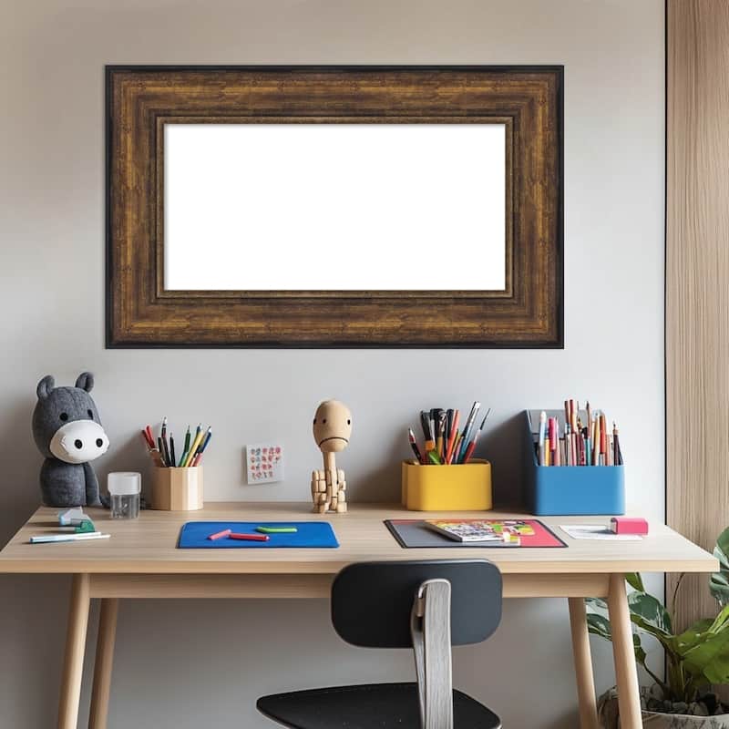 Amanti Art Ballroom Bronze Framed Dry Erase Magnetic Board