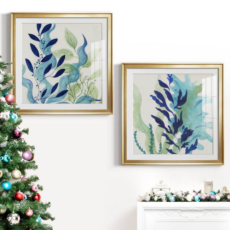 Blue Coral I Premium Framed Print - Ready to Hang