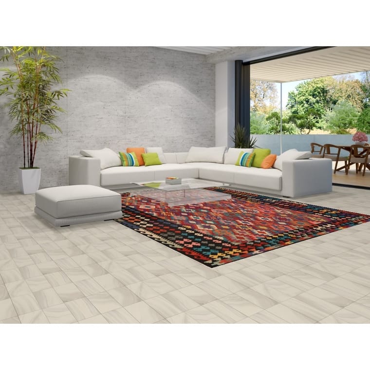 Reversible Kilim Oriental Area Rug Flatweave Home Decor Wool Carpet - 8'9" x 11'4"