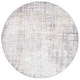 preview thumbnail 18 of 72, SAFAVIEH Meadow Bertrande Modern Abstract Rug 6'7" Round - Light Grey/Gold - Round