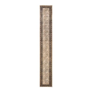 Overton Mogul One-of-a-Kind Hand-Knotted Runner - Ivory, 2' 7" x 17' 7" - 2' 7" x 17' 7"
