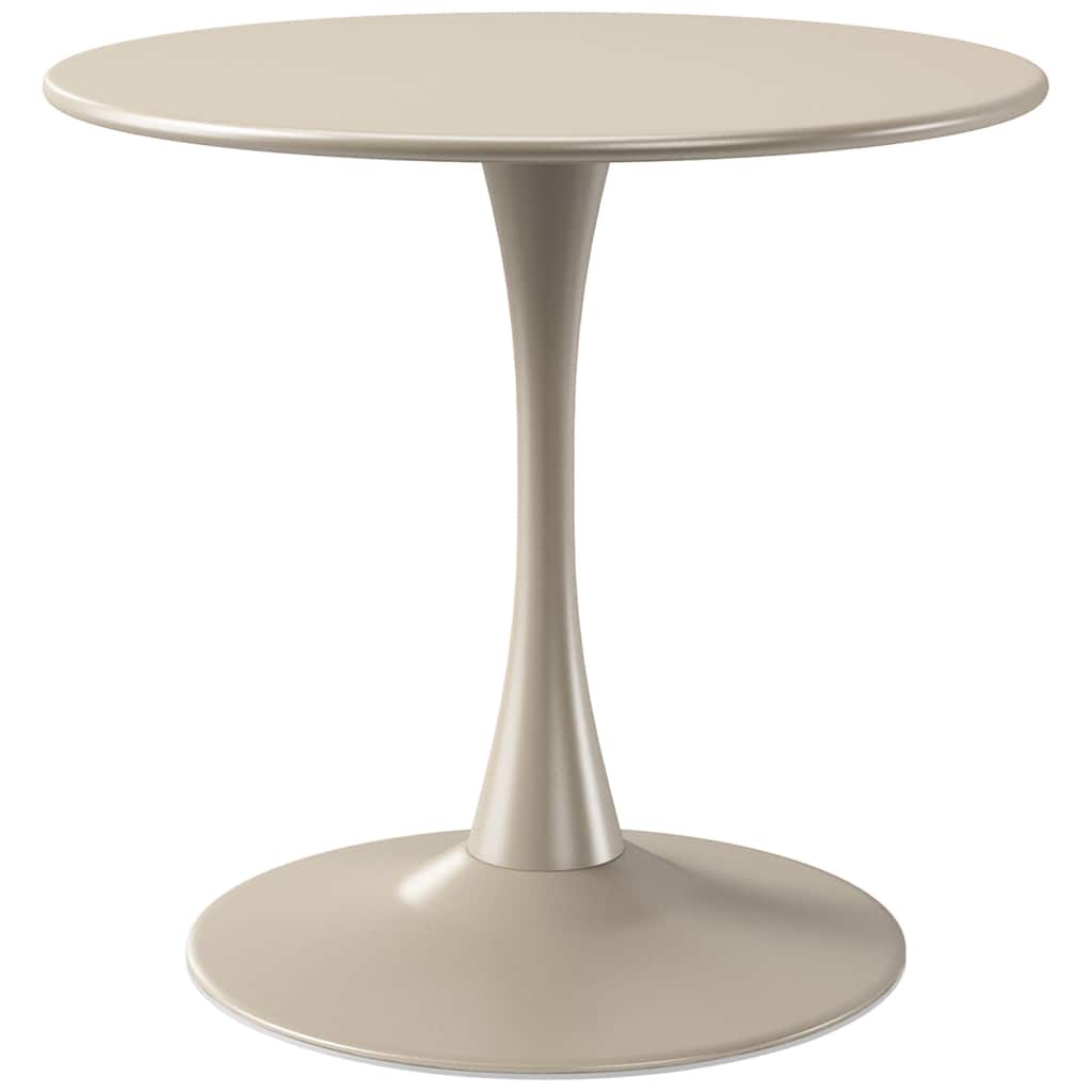 Frond and Form 31.5 Inch Outdoor Steel Dining Table