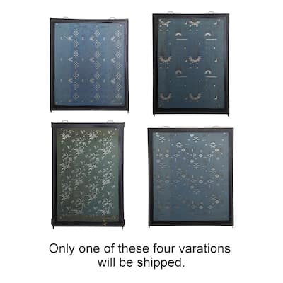 Modern Metal Silk Screen Wall Decor