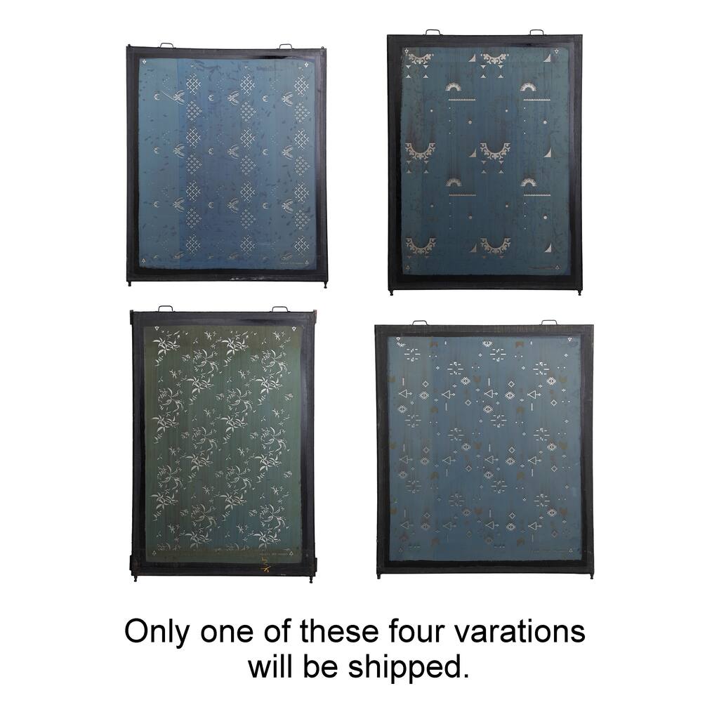 Modern Metal Silk Screen Wall Decor