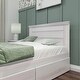 preview thumbnail 11 of 13, Max and Lily Farmhouse Full Bed w/ Panel Headboard and Storage Drawers