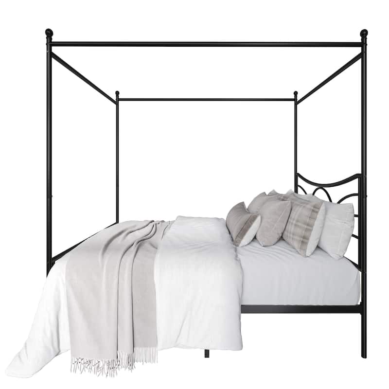 Clayfell Denver Metal Canopy Bed