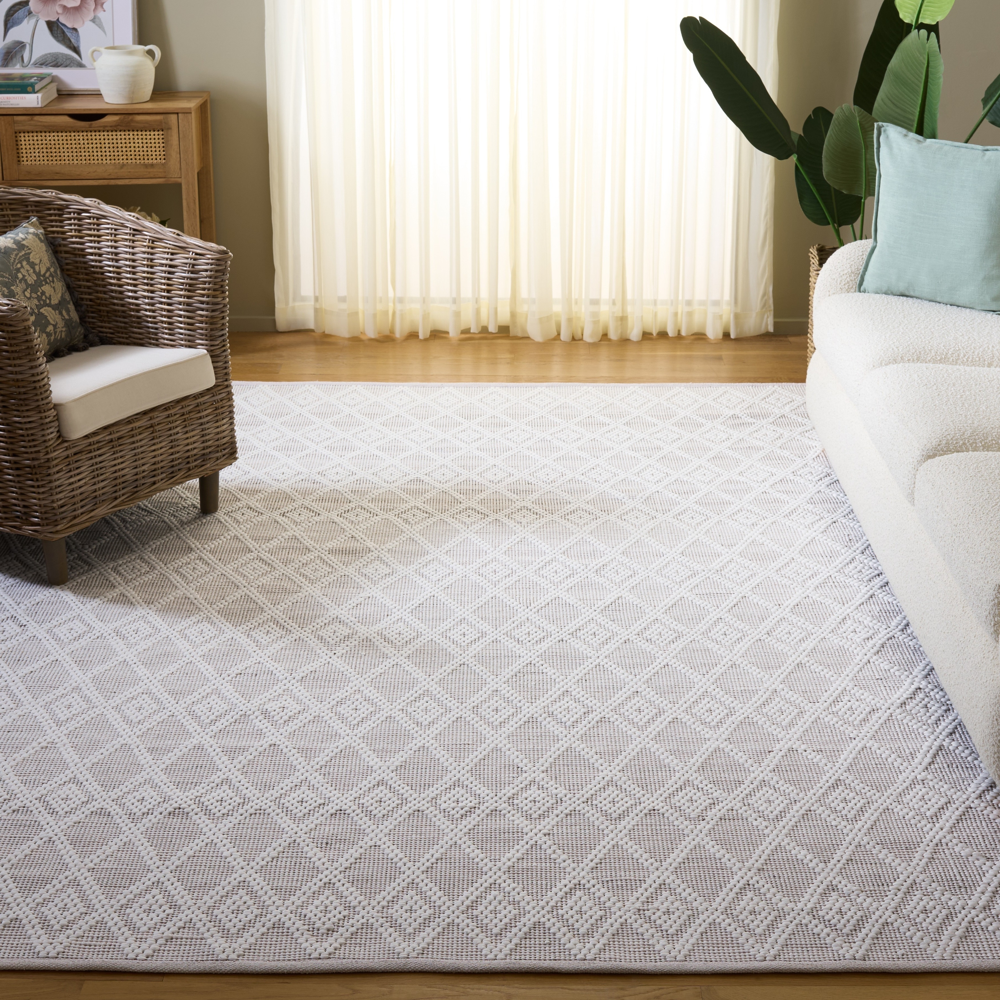 SAFAVIEH Handmade Montauk Grita Contemporary Cotton Rug