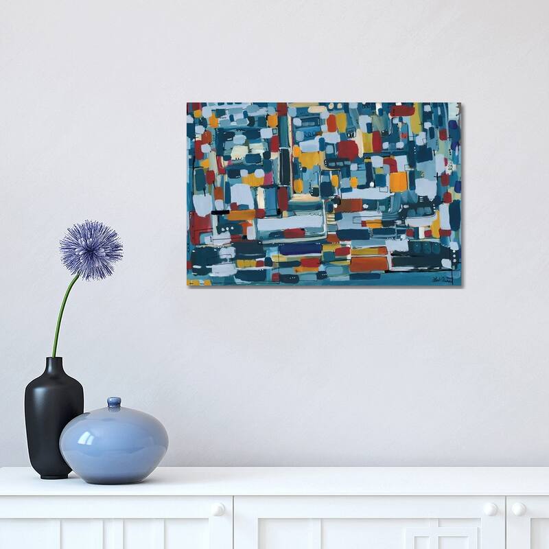 iCanvas "Modern Theory " by Leah Nadeau Canvas Print - 12x18x1.5