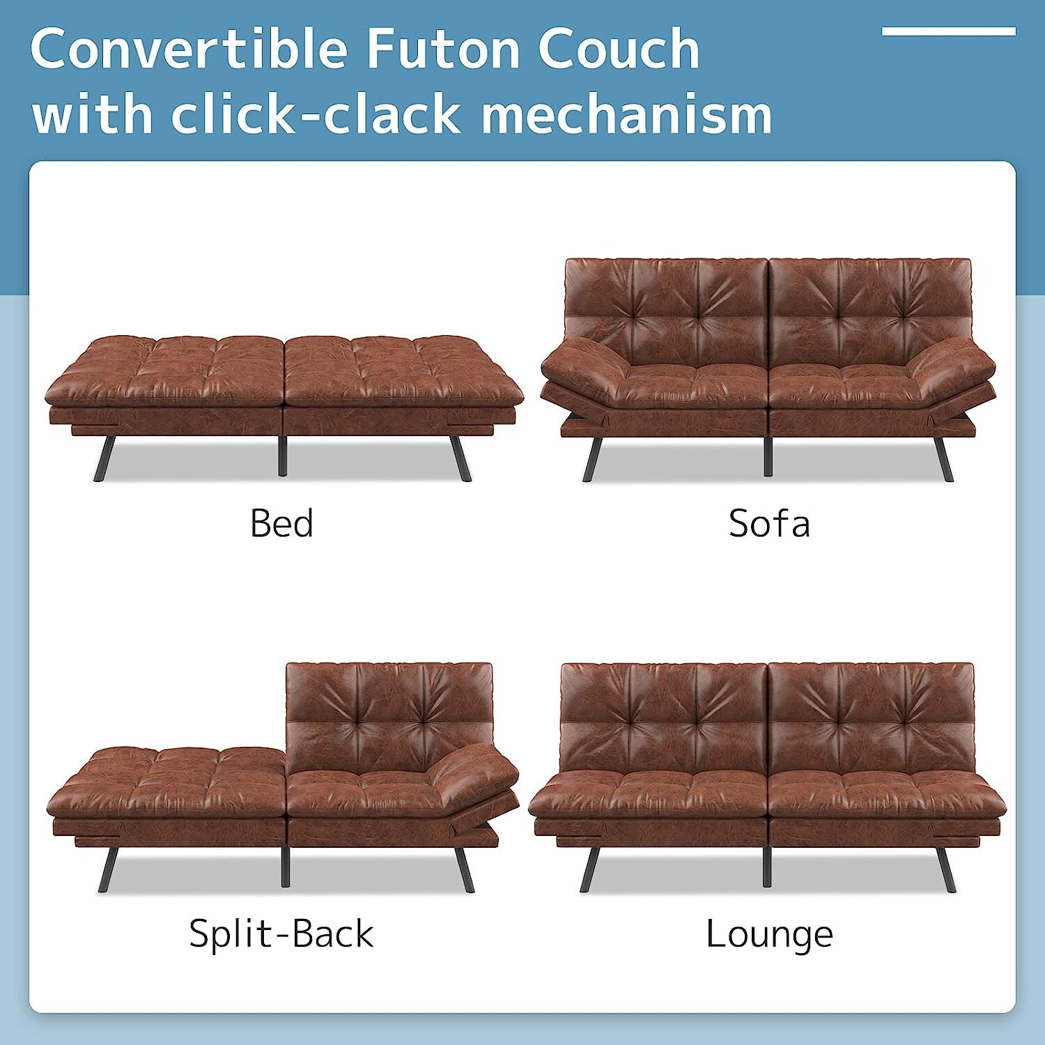Bi Fold Sofa Bed – Dixie Foam Beds