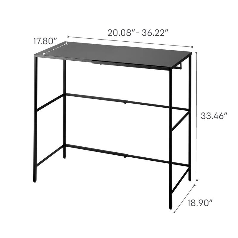 Yamazaki Home Expandable Suitcase Rack, Steel, Expandable - L 18.9 x W 36.22 x H 33.46 inches