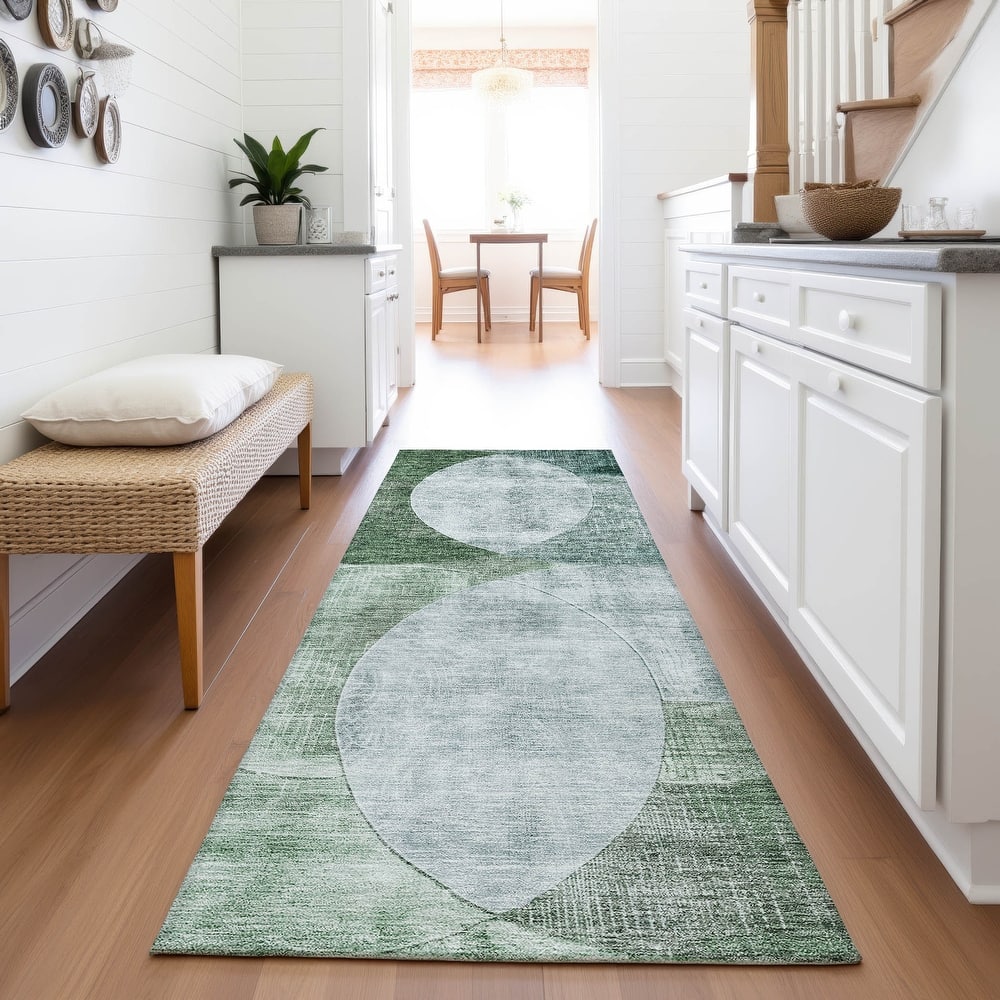 Premium Washable Super Soft Modern Geo Mayfield Rug