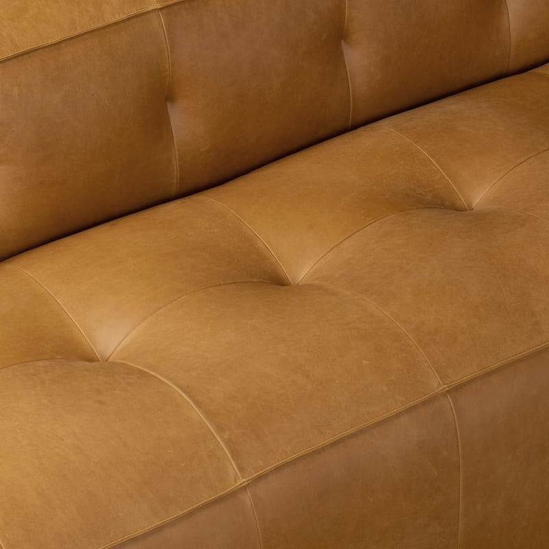 Poly & Bark Capa 92" Sofa - Full Grain Genuine Italian Leather