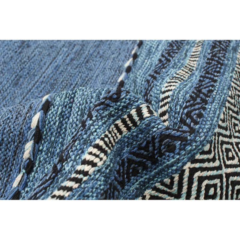 ECARPETGALLERY Arizona Flat-weave Wool Kilim Area Rug