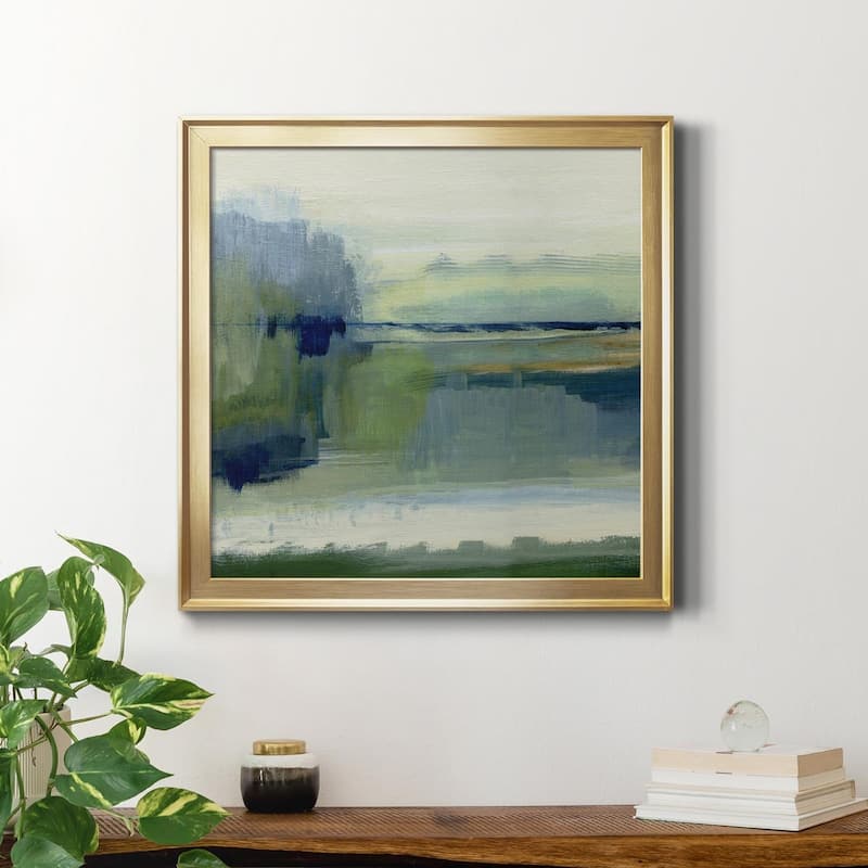 Glistening Meadow Detail I-Premium Framed Canvas - Ready to Hang