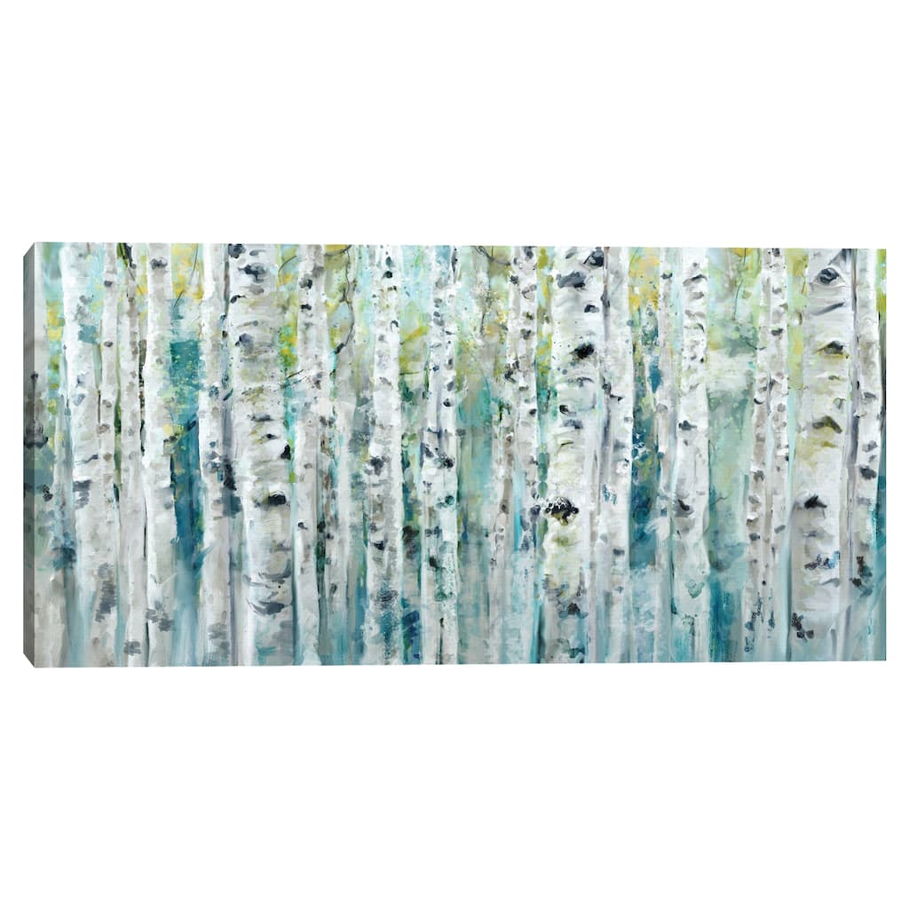 Spring Birches by Studio Arts Canvas Art Print