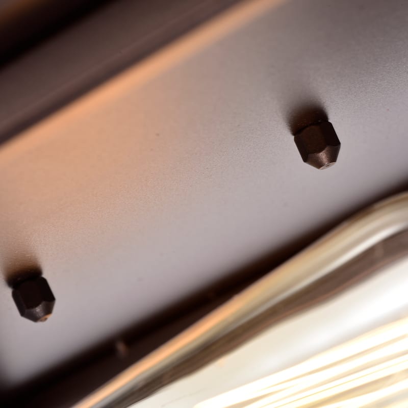 2-light Oil Rubbed Bronze Flush Mount