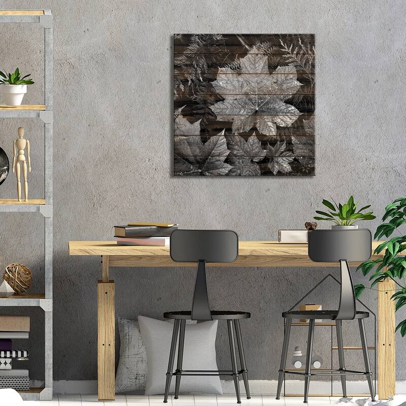 In Glacier National Park XXIII Print On Wood by Ansel Adams - Multi-Color