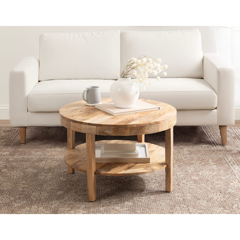 Kate and Laurel Talcott Round Coffee Table