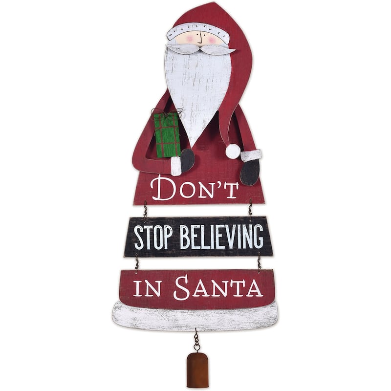 Santa Wall Decor 22"