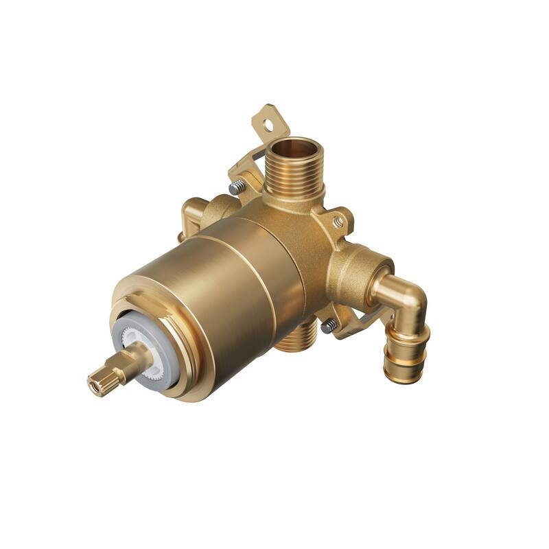 PROFLO Pressure Balanced Tub and Shower Faucet Valve without Stops PEX
