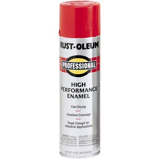 Shop Rust-Oleum Safe Red Pro Spray Paint 7564-838 Unit ...