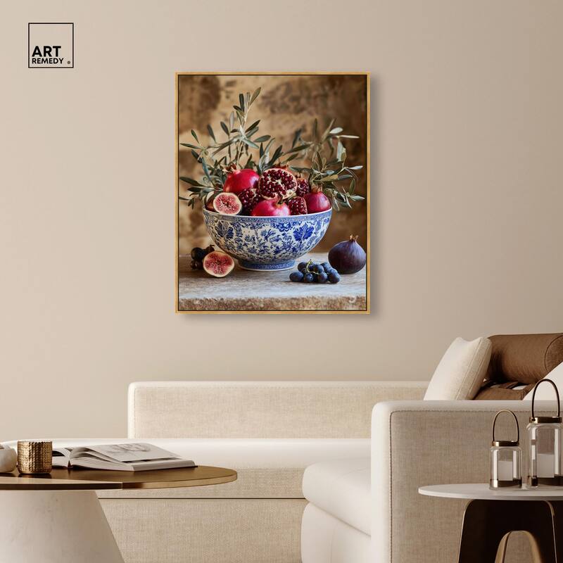Grape Gathering Canvas by Art Remedy