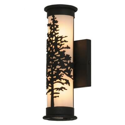 Meyda Tiffany 148574 Tamarack 2 Light 12" Tall Wall Sconce
