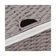 preview thumbnail 5 of 5, Seville Classics Lidded Foldable Portable Rectangular Laundry Hamper Basket with Washable Liner