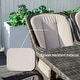 preview thumbnail 6 of 5, 7 Pieces Wicker Rectangle Dining Table and Chair Set