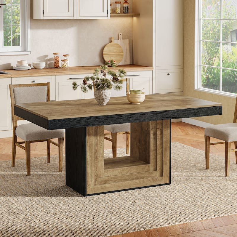 63" Dining Table for 4-6 People