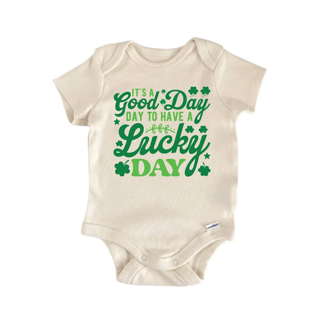 Its a Good Day St Patrick's Day - Baby Boy Girl Clothes Bodysuit Funny Cute