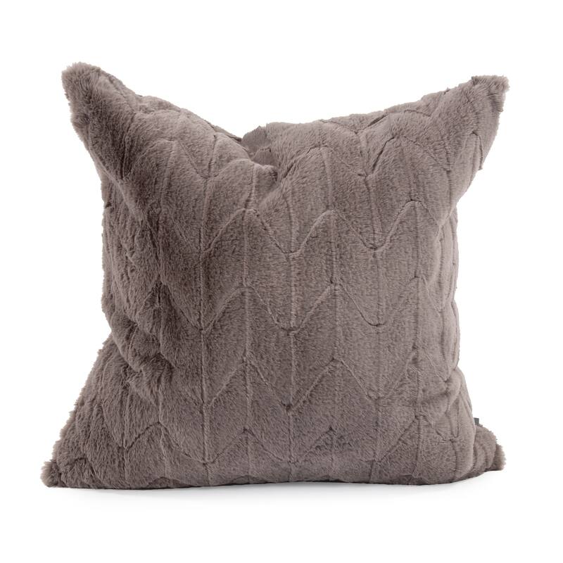 Allan Andrews 20" x 20" Angora Stone Pillow - Down Fill