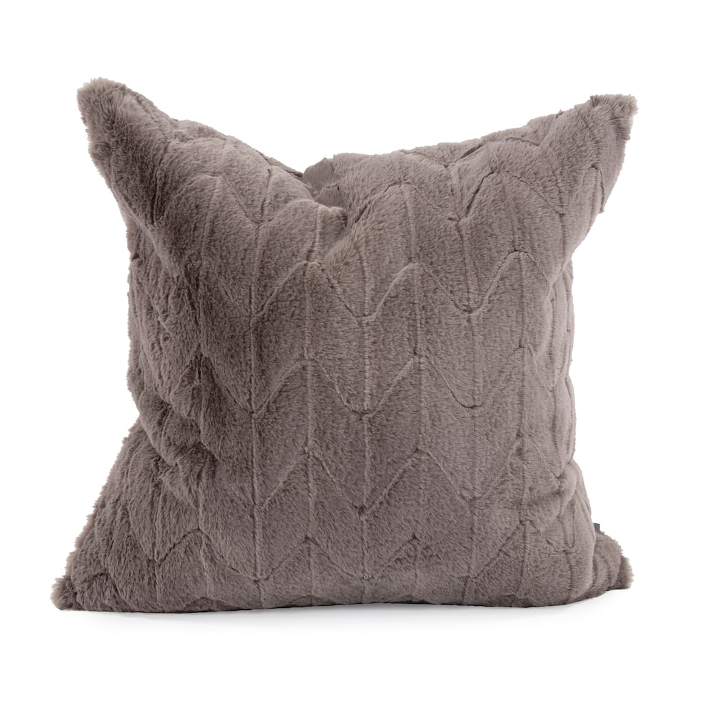 Allan Andrews 20" x 20" Angora Stone Pillow - Down Fill