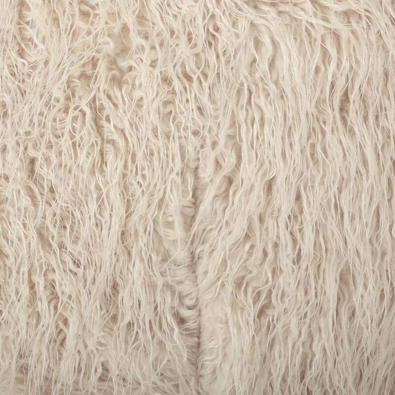 Mahin 5 Foot Rounded Faux Fur Bean Bag