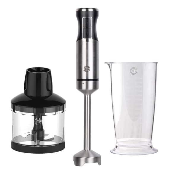 Immersion Blender Handheld, Stainless Steel Hand Held Blending Stick