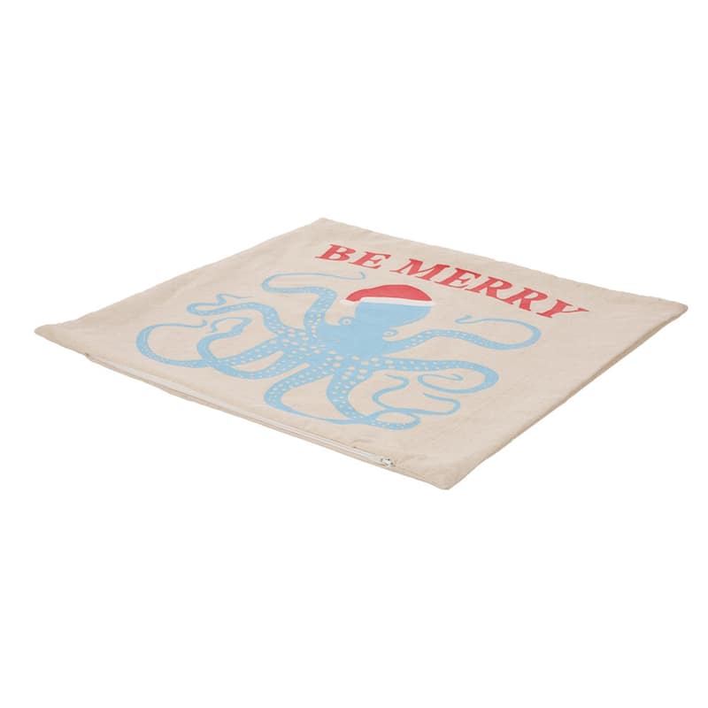 Glitzhome 18-Inch Christmas Pillow Cover