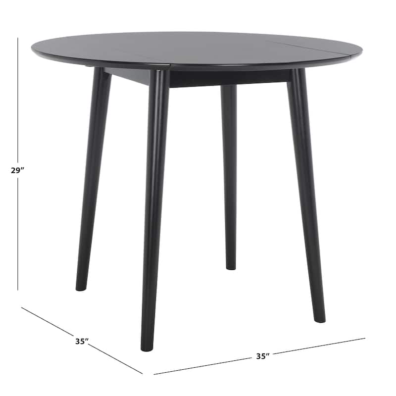 SAFAVIEH Geoff Folding Round Dining Room Table - 35" W x 35" L x 29" H - 35Wx35Dx29H