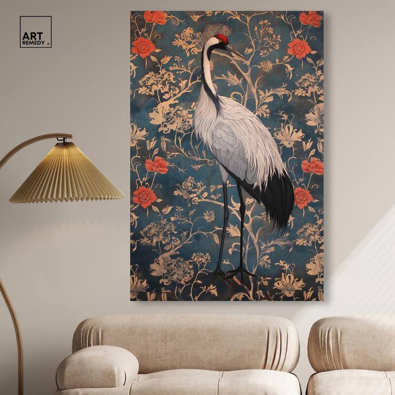 Botanical Bird I Canvas by Art Remedy, Gallery Wrapped