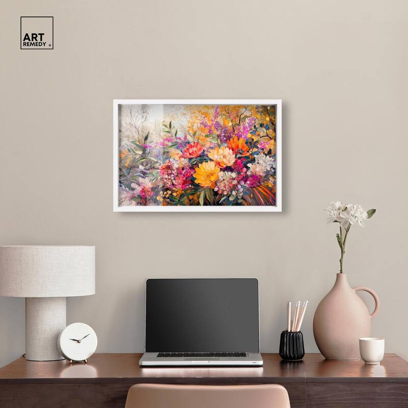 Amber Auras Shadowbox by Art Remedy