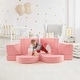 preview thumbnail 15 of 20, Costway Kids Modular Play Sofa 8 PCS with Detachable Cover for - See Details