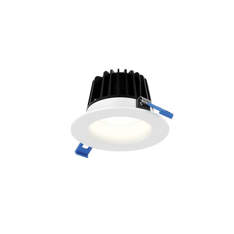 Dals Lighting 6 Inch Recessed Round Smooth Baffle Led