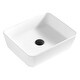 preview thumbnail 2 of 9, Karran Quattro Vibrant Matte White Acrylic 18 in. Rectangular Bathroom Vessel Sink